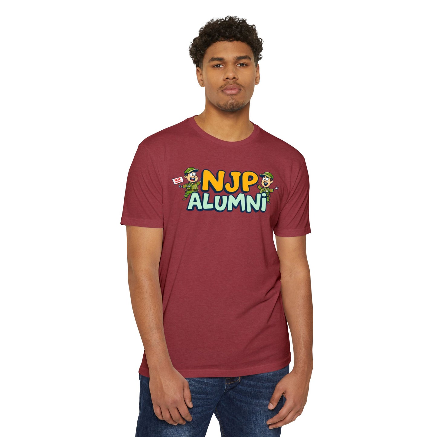 NJP Alumni Unisex Jersey T-Shirt for Veterans and Supporters