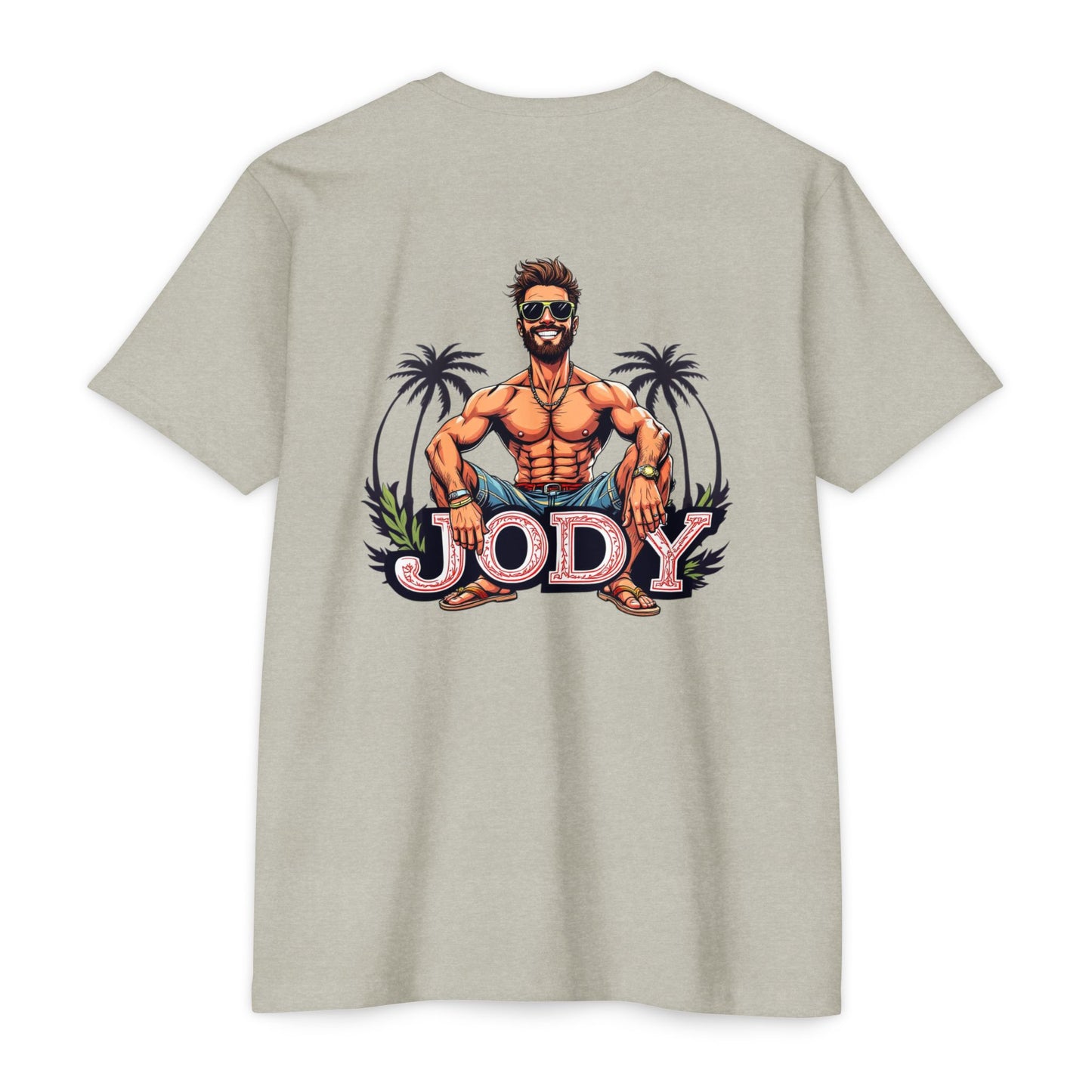 Personalized JODY Graphic Unisex T-Shirt - Casual Beach Vibe, Summer Ready
