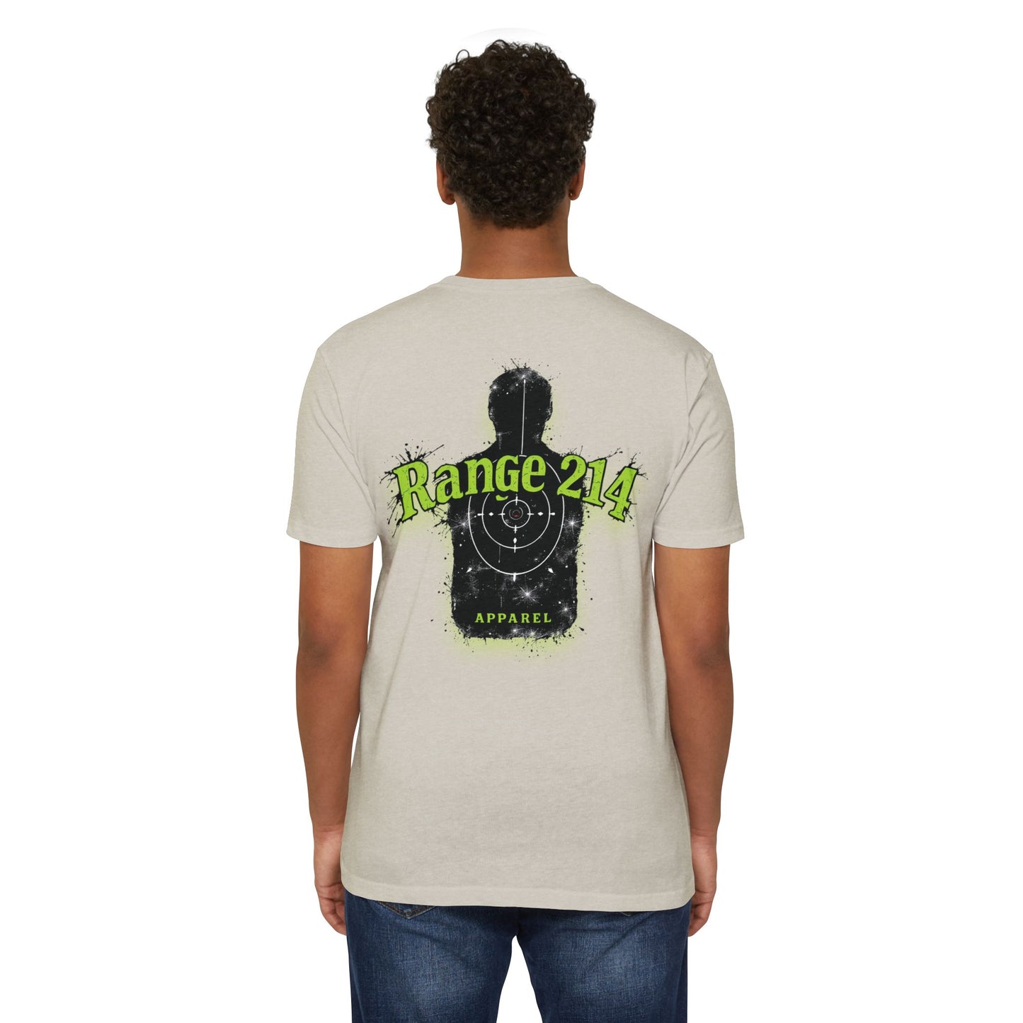 Range 214 Unisex CVC Jersey T-Shirt - Range 214 Shooting Sports Tee