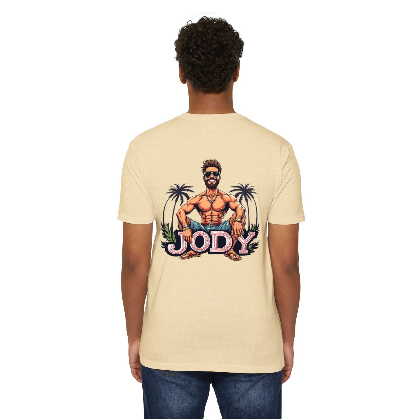 Personalized JODY Graphic Unisex T-Shirt - Casual Beach Vibe, Summer Ready