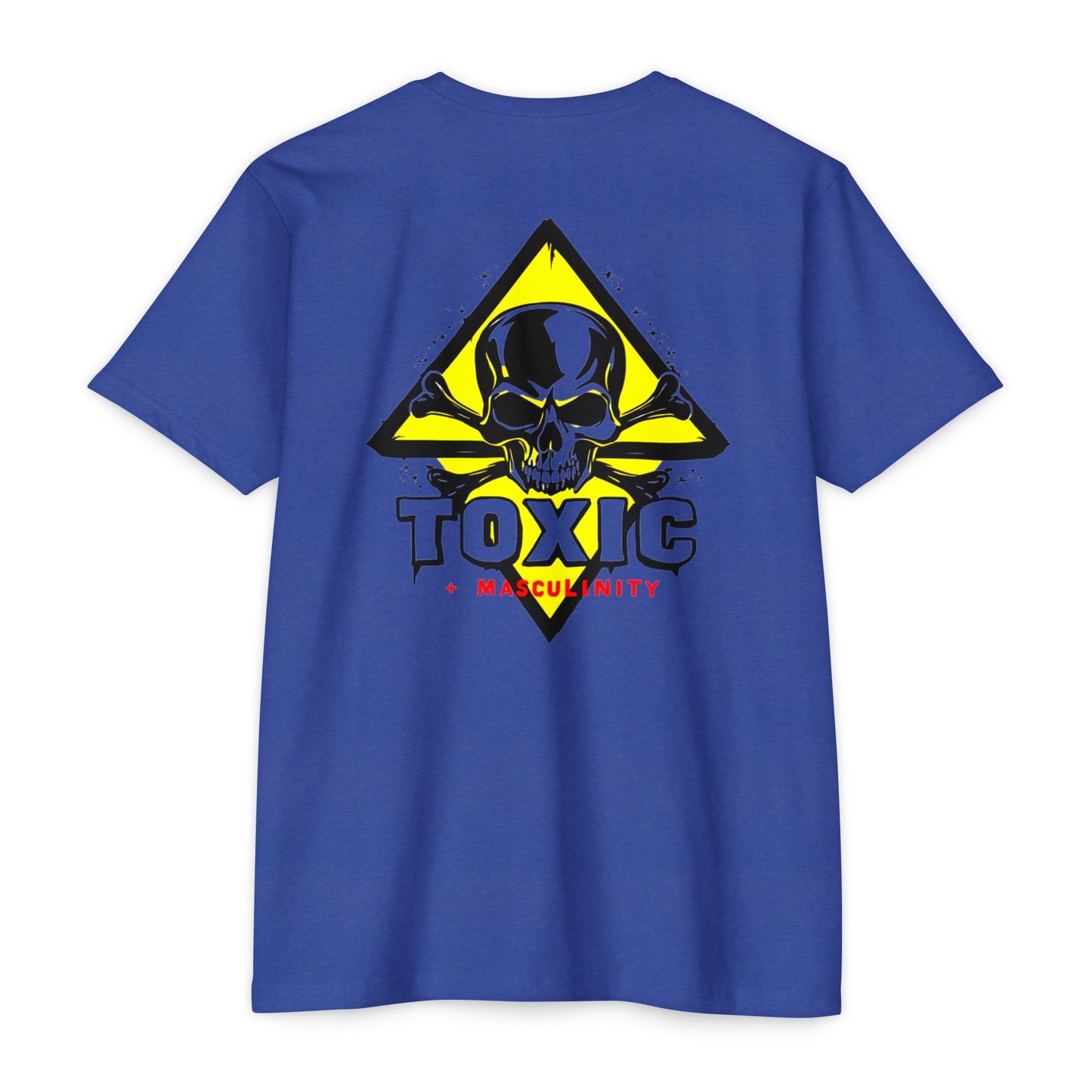 Unisex CVC Jersey T-Shirt - RANGE 214 & TOXIC Graphic Tee for Adventure Lovers