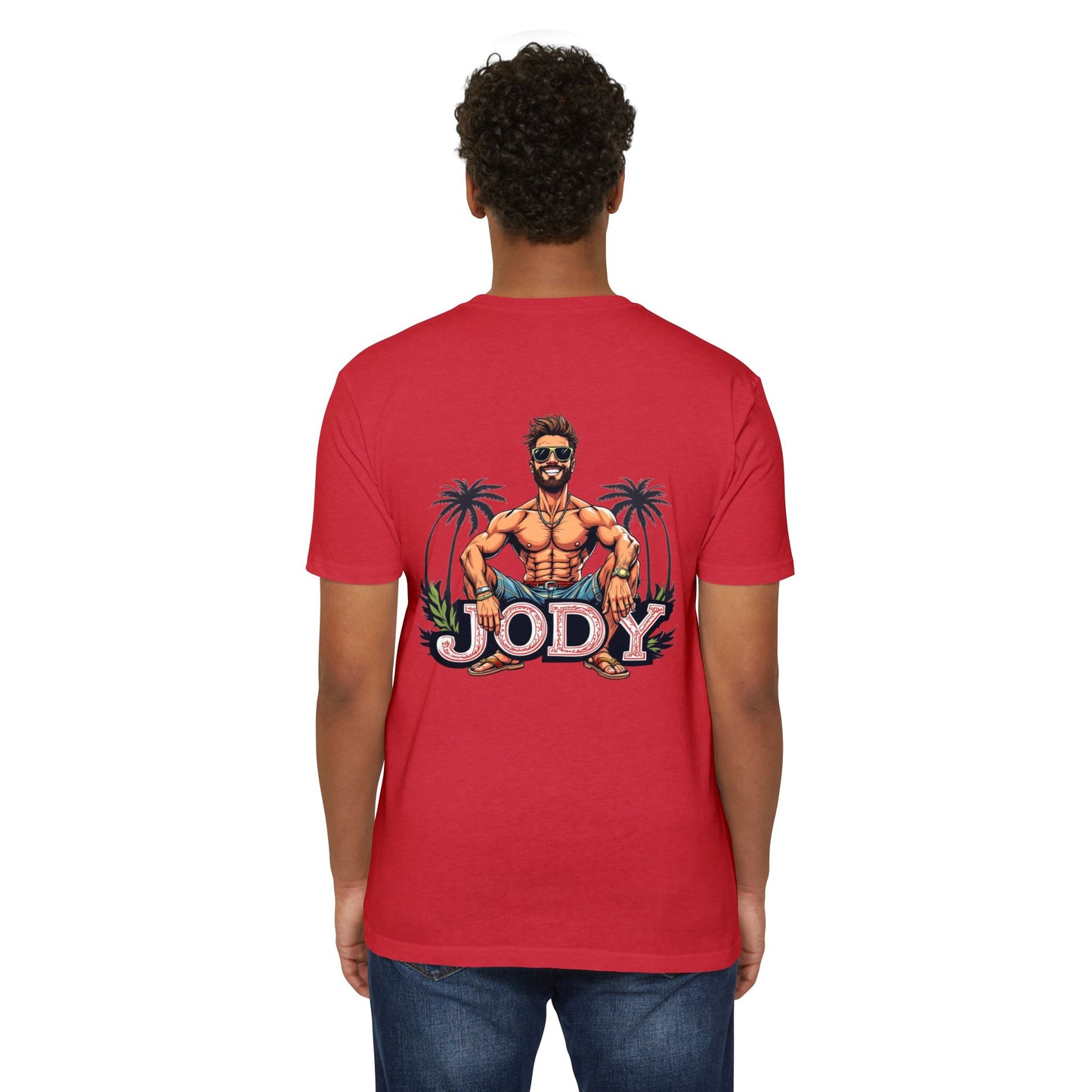 Personalized JODY Graphic Unisex T-Shirt - Casual Beach Vibe, Summer Ready