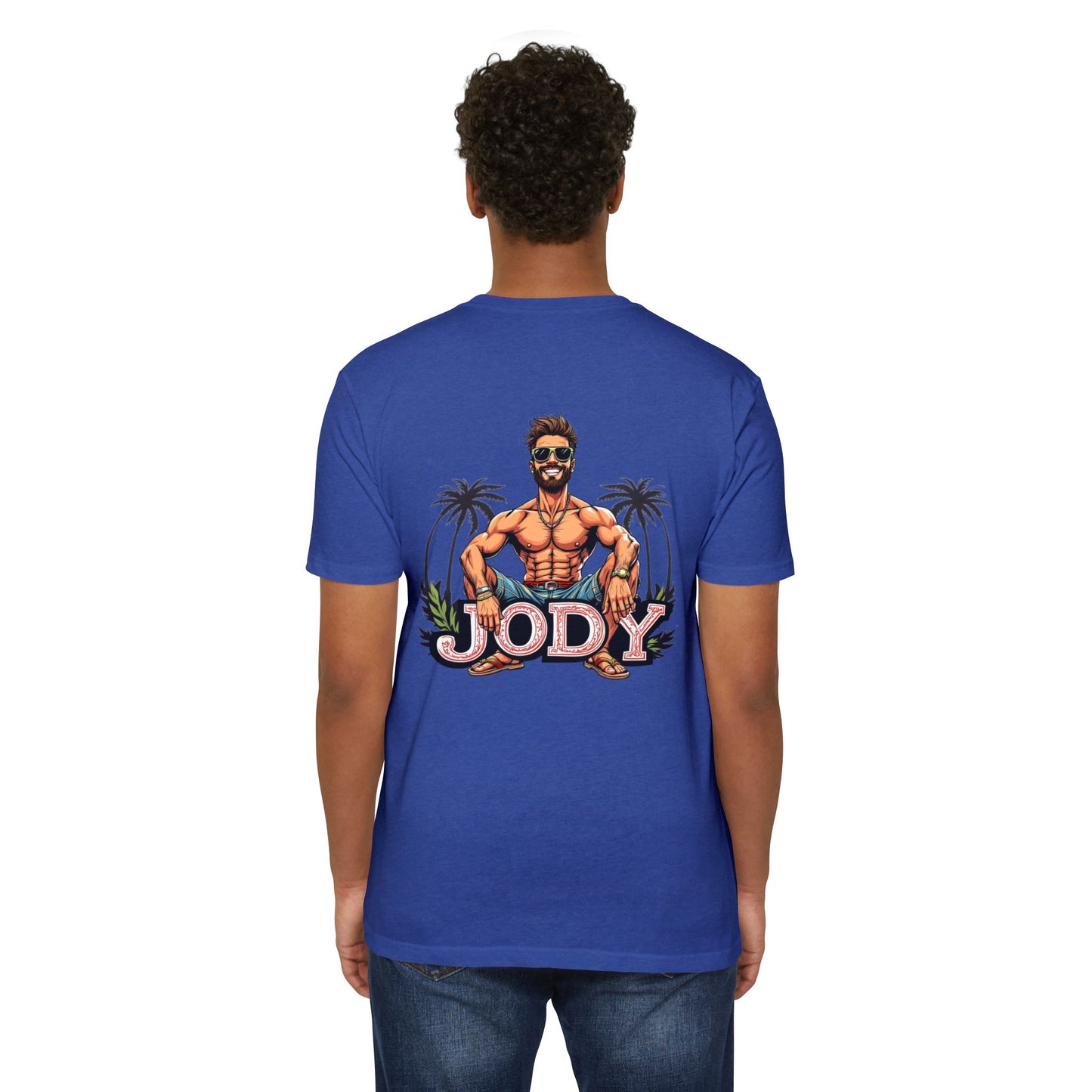 Personalized JODY Graphic Unisex T-Shirt - Casual Beach Vibe, Summer Ready