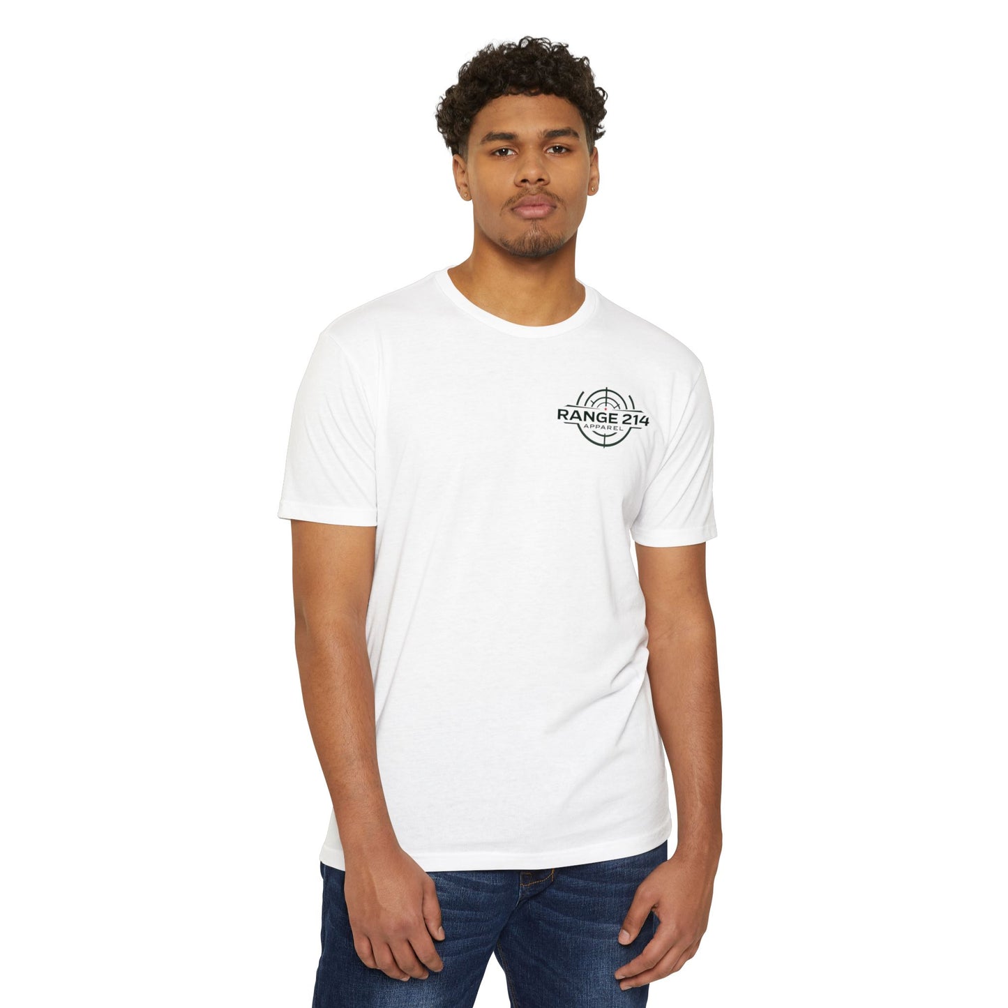 Unisex CVC Jersey T-Shirt - RANGE 214 Skull Graphic Tee