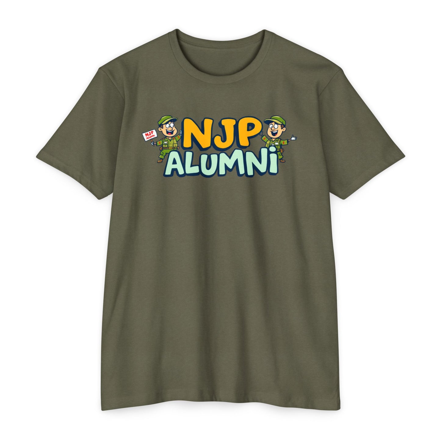 NJP Alumni Unisex Jersey T-Shirt for Veterans and Supporters