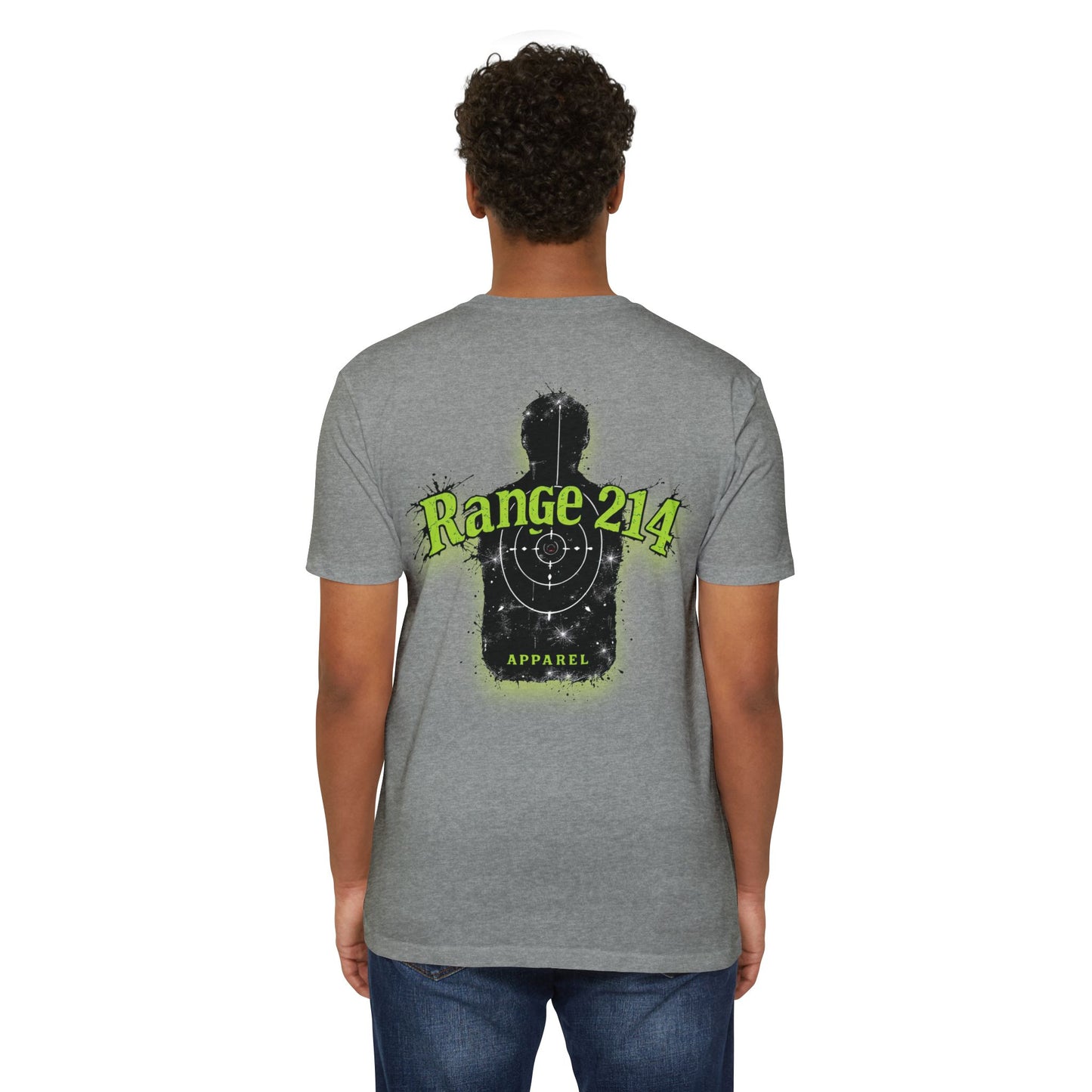 Range 214 Unisex CVC Jersey T-Shirt - Range 214 Shooting Sports Tee