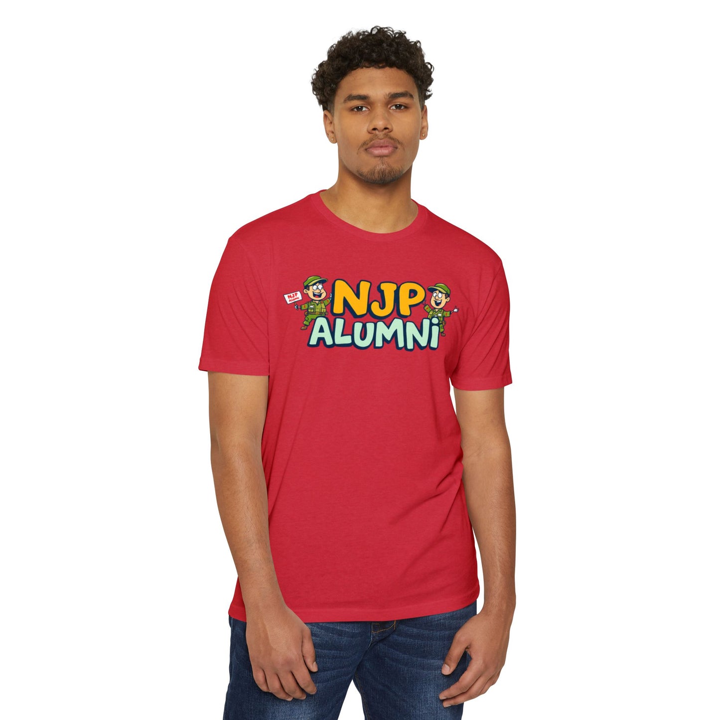 NJP Alumni Unisex Jersey T-Shirt for Veterans and Supporters