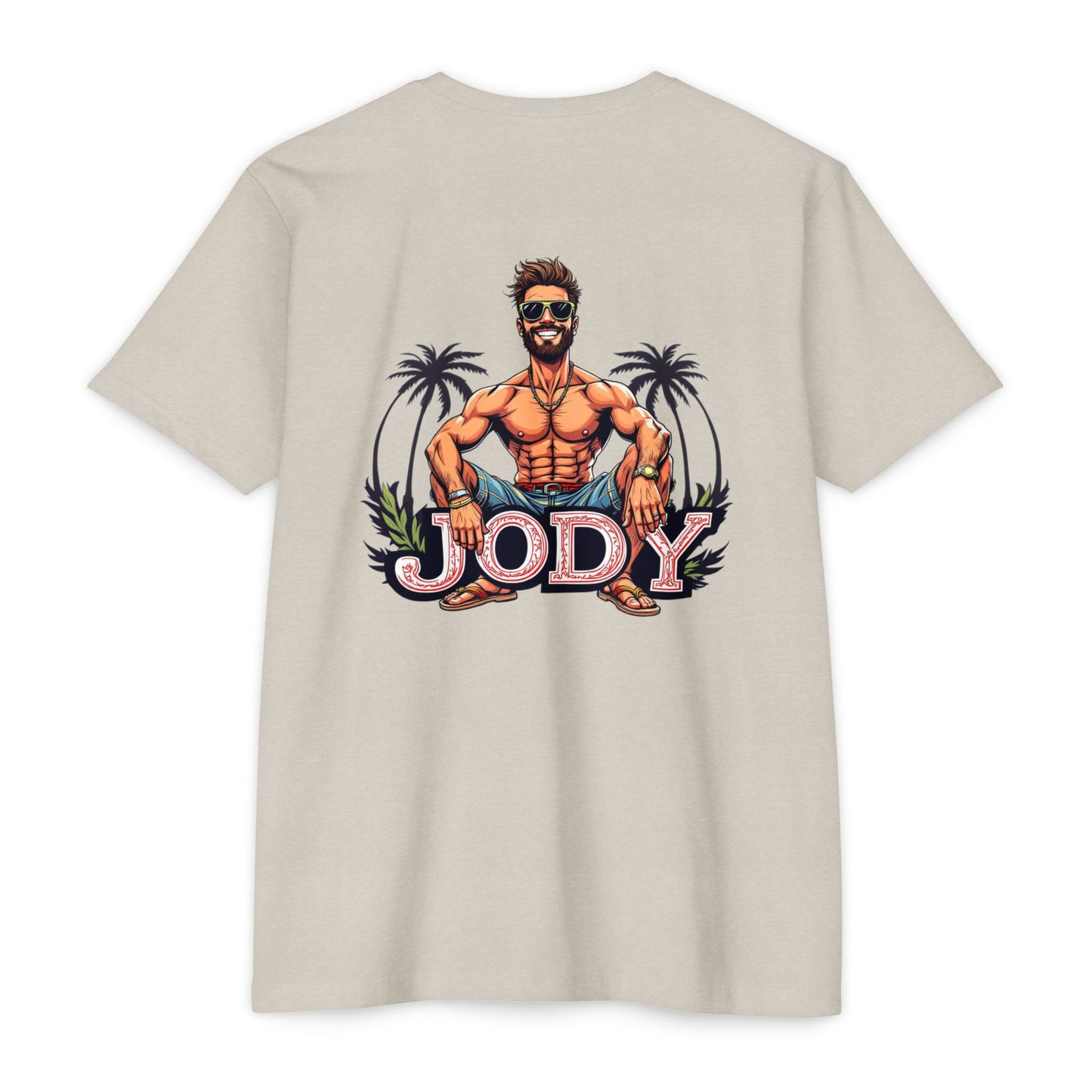 Personalized JODY Graphic Unisex T-Shirt - Casual Beach Vibe, Summer Ready