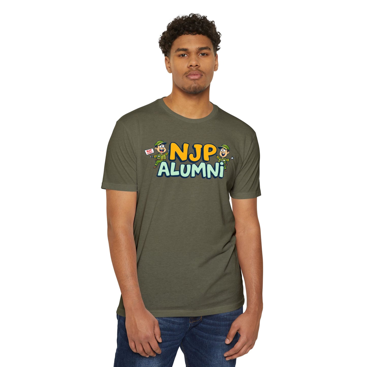 NJP Alumni Unisex Jersey T-Shirt for Veterans and Supporters