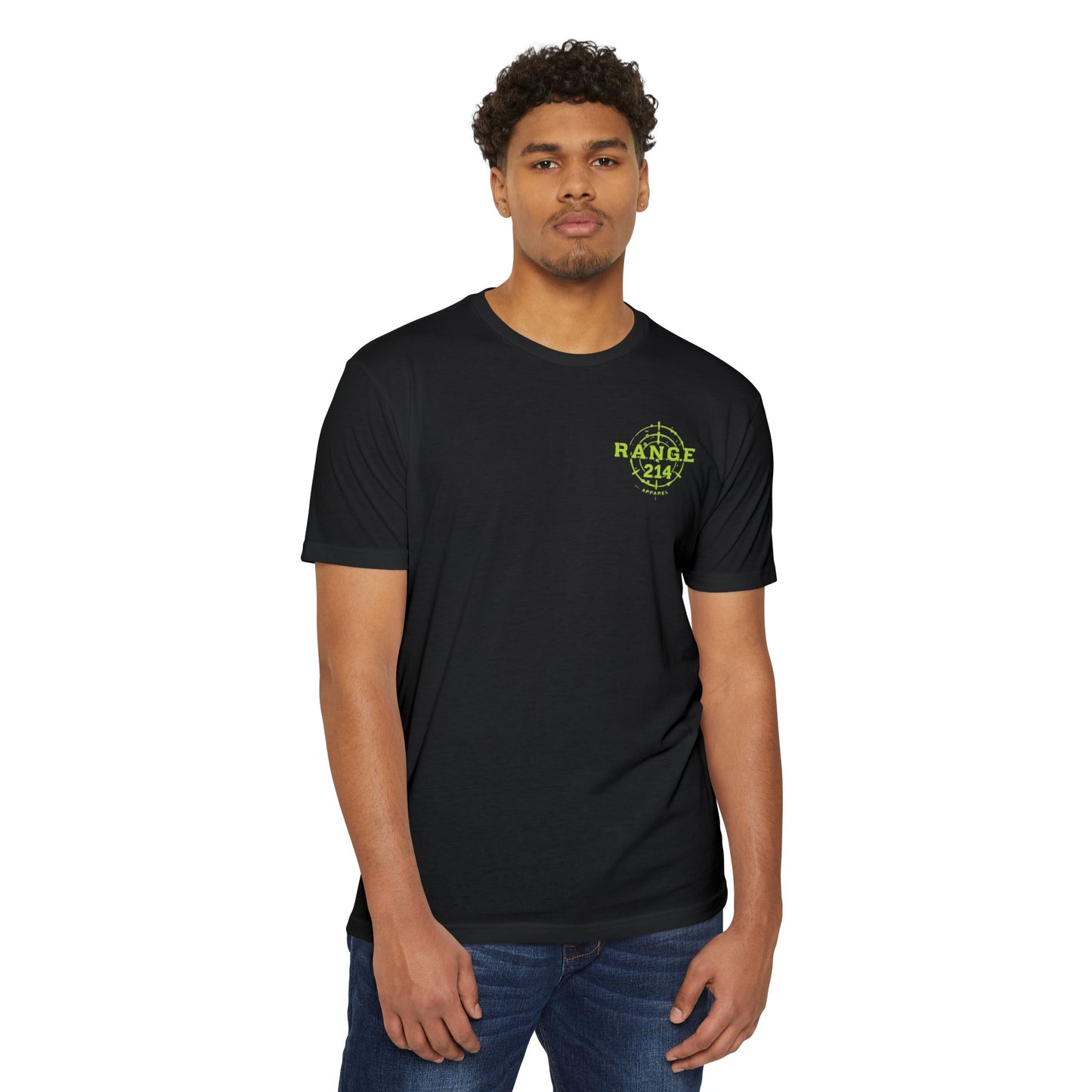 Range 214 Unisex CVC Jersey T-Shirt - Range 214 Shooting Sports Tee