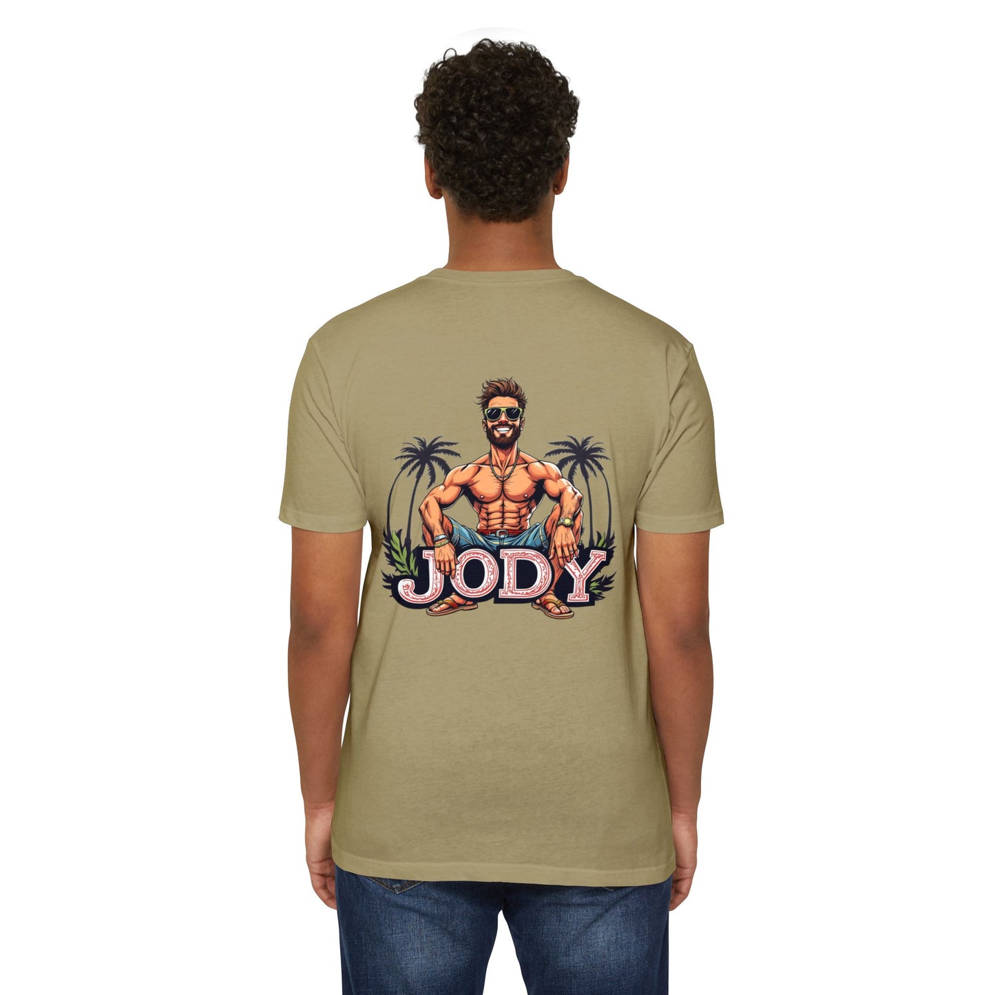 Personalized JODY Graphic Unisex T-Shirt - Casual Beach Vibe, Summer Ready