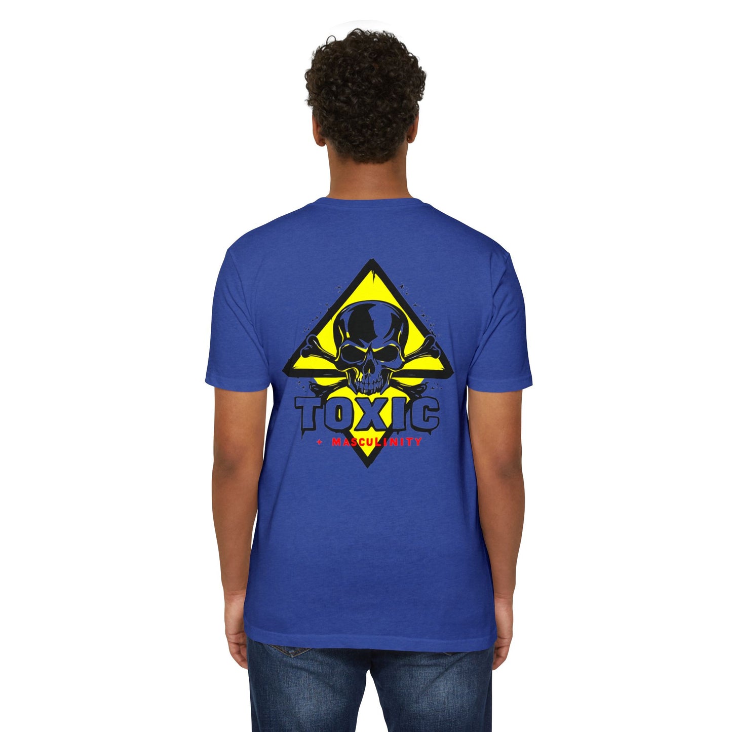 Unisex CVC Jersey T-Shirt - RANGE 214 & TOXIC Graphic Tee for Adventure Lovers