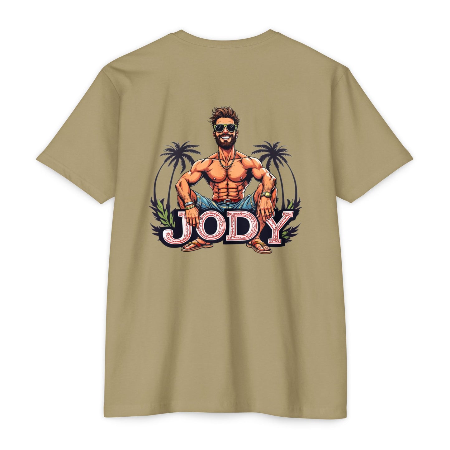 Personalized JODY Graphic Unisex T-Shirt - Casual Beach Vibe, Summer Ready