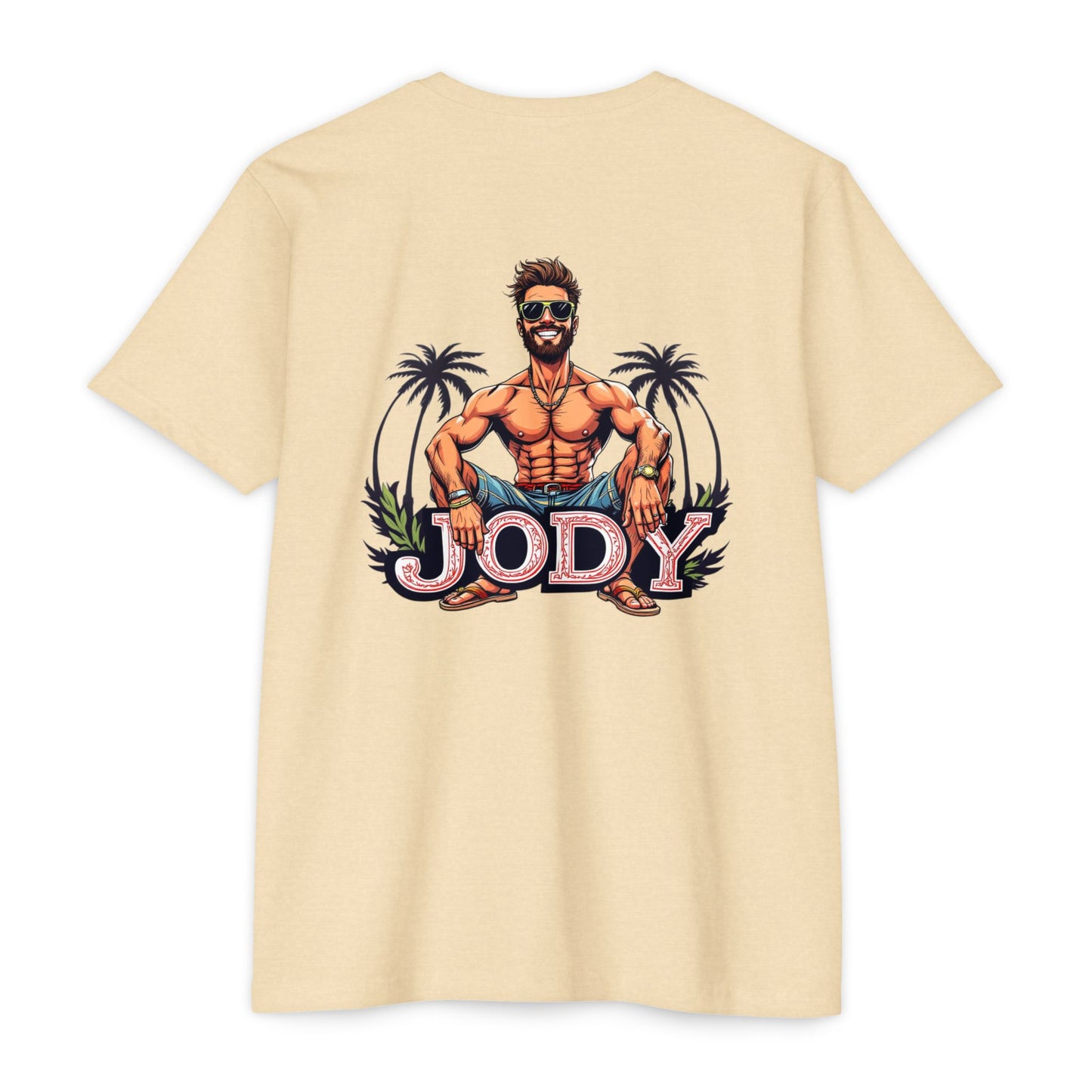 Personalized JODY Graphic Unisex T-Shirt - Casual Beach Vibe, Summer Ready