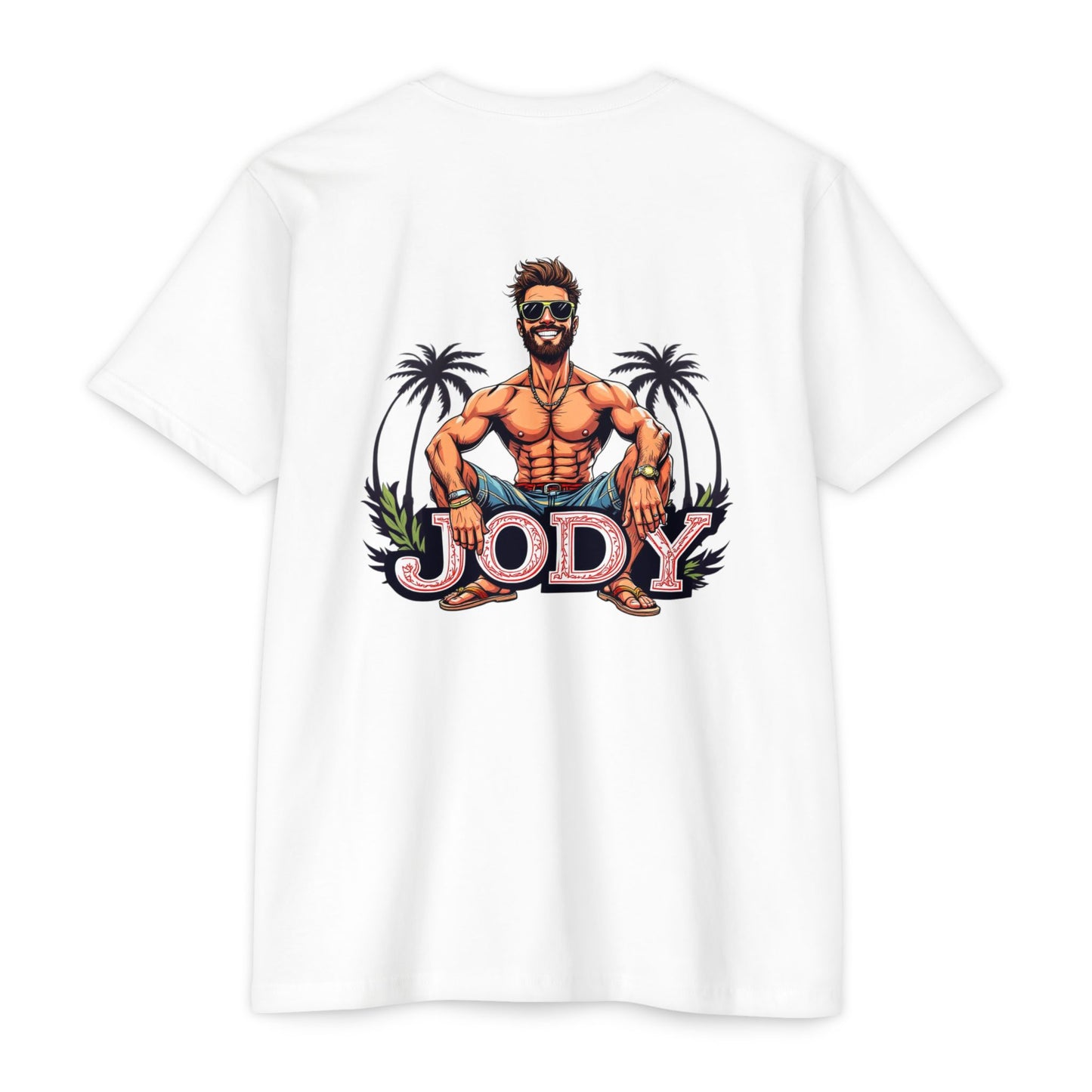 Personalized JODY Graphic Unisex T-Shirt - Casual Beach Vibe, Summer Ready