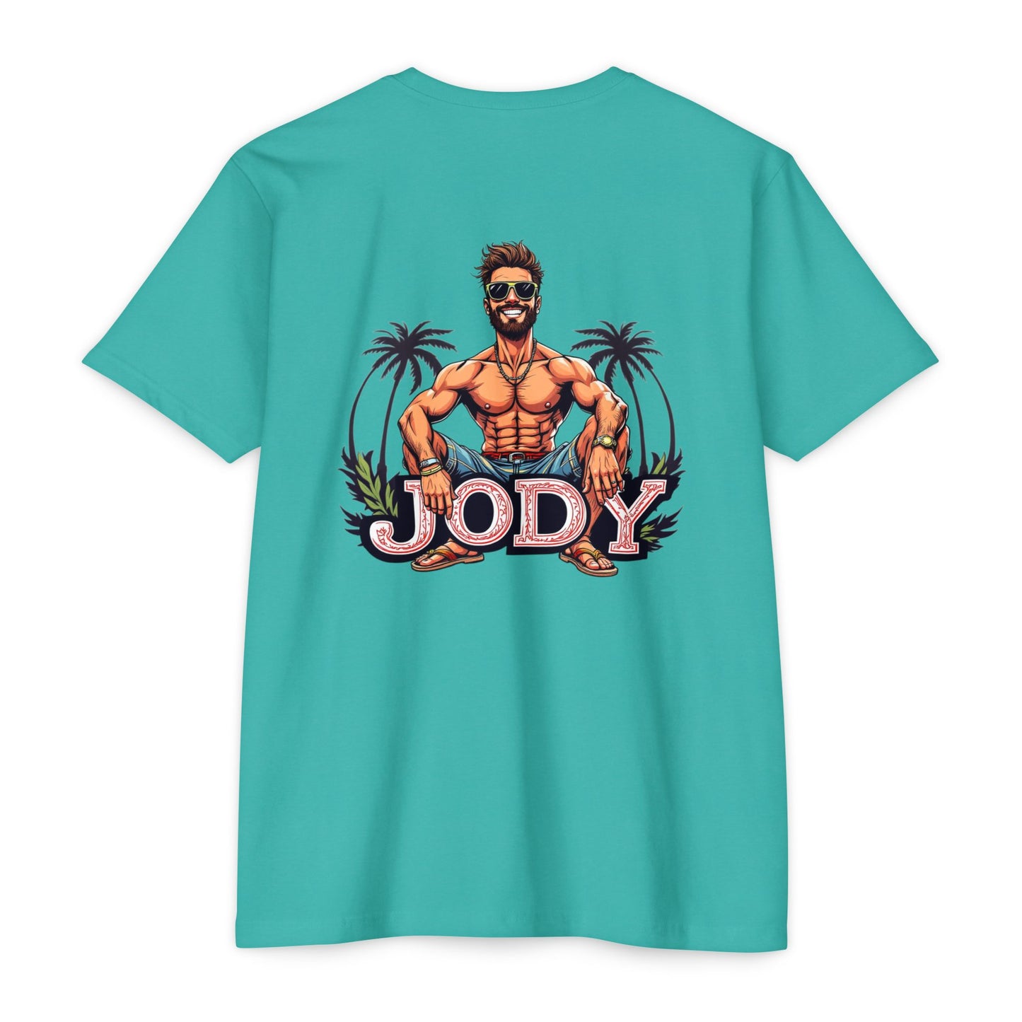 Personalized JODY Graphic Unisex T-Shirt - Casual Beach Vibe, Summer Ready