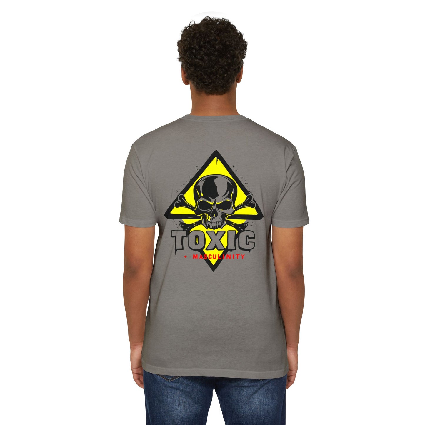 Unisex CVC Jersey T-Shirt - RANGE 214 & TOXIC Graphic Tee for Adventure Lovers