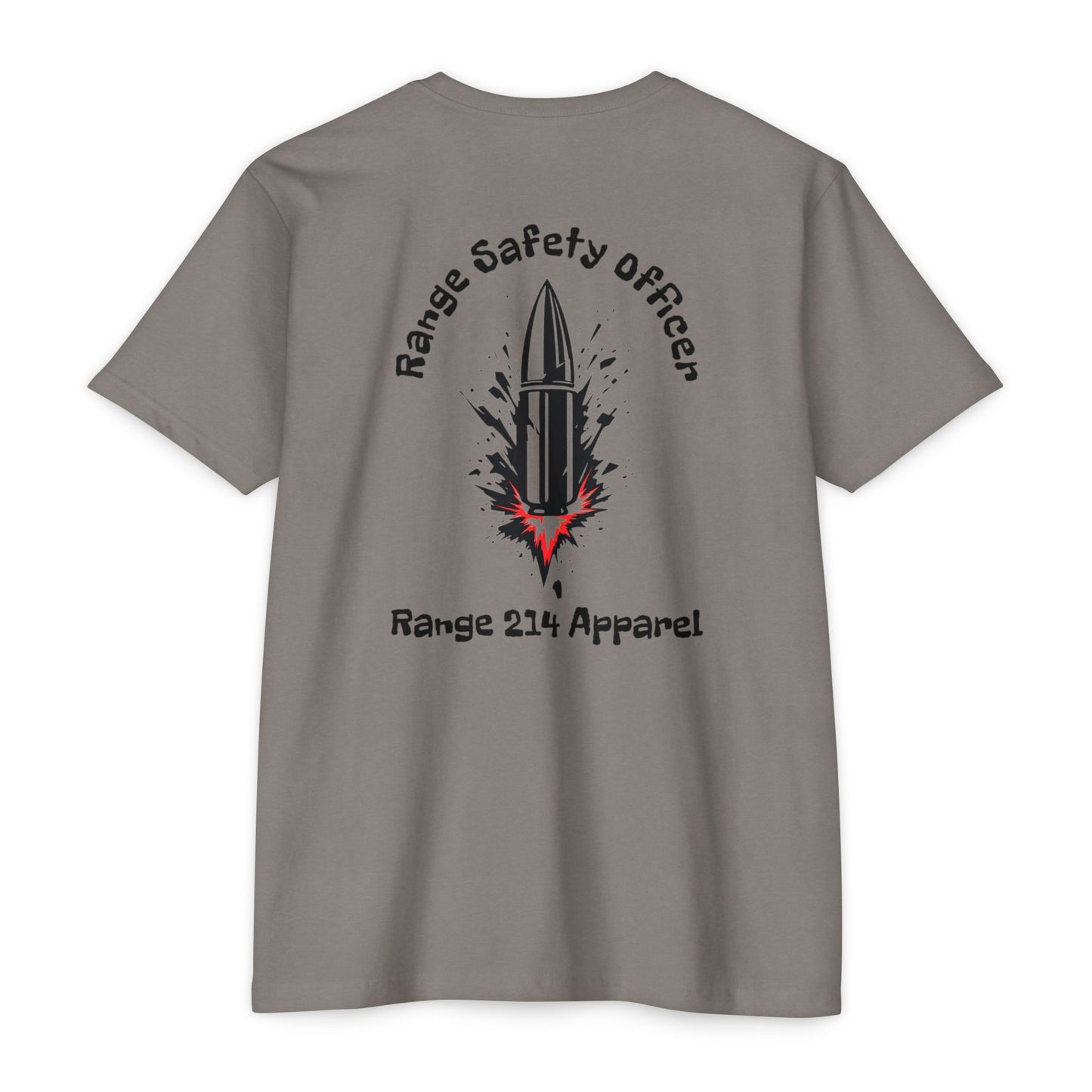 Range 214 Safety Officer T-Shirt - Unisex Shooting Range Apparel