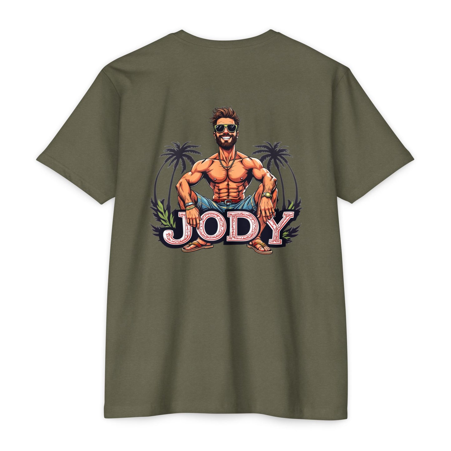 Personalized JODY Graphic Unisex T-Shirt - Casual Beach Vibe, Summer Ready