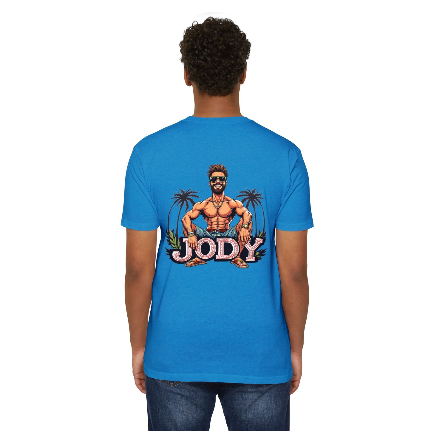 Personalized JODY Graphic Unisex T-Shirt - Casual Beach Vibe, Summer Ready