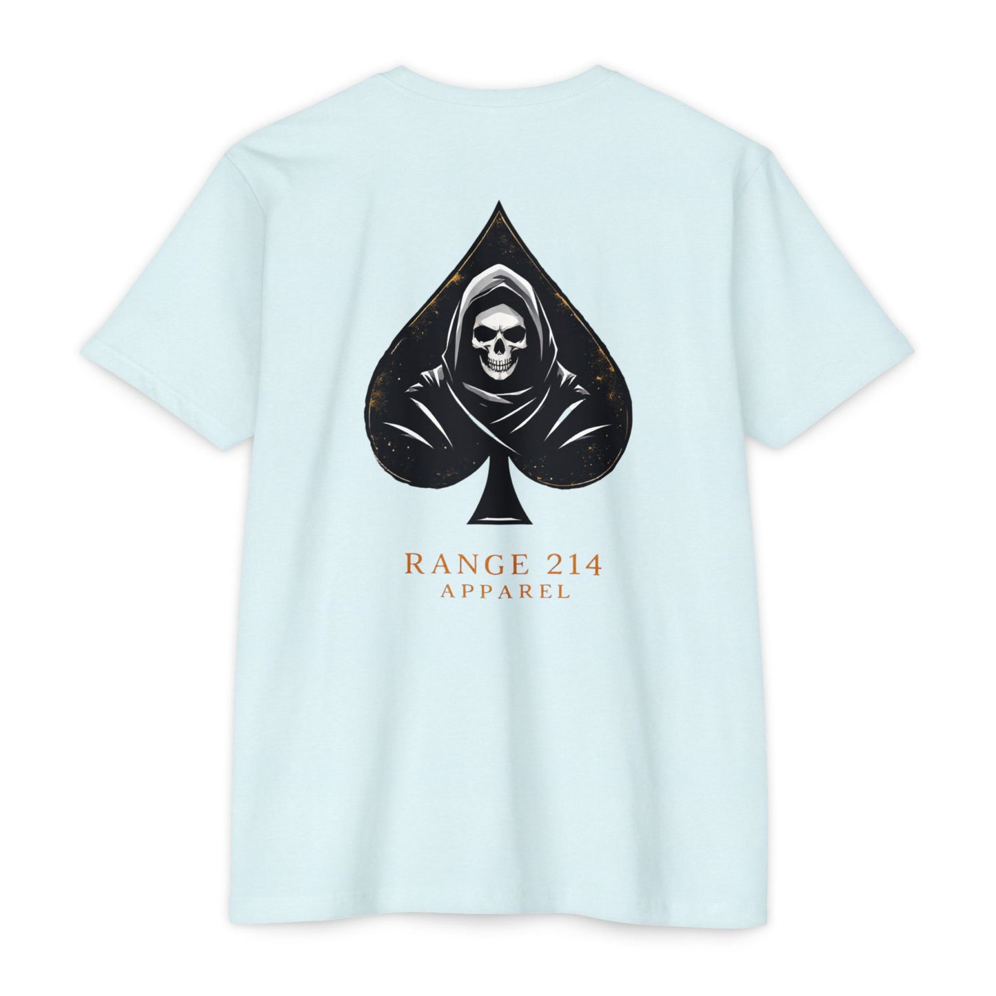 Unisex Skull & Spade Graphic T-Shirt - Range 214 Apparel