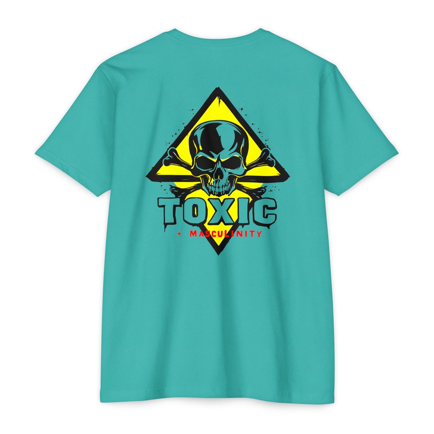 Unisex CVC Jersey T-Shirt - RANGE 214 & TOXIC Graphic Tee for Adventure Lovers