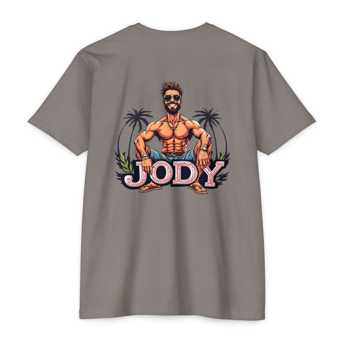 Personalized JODY Graphic Unisex T-Shirt - Casual Beach Vibe, Summer Ready