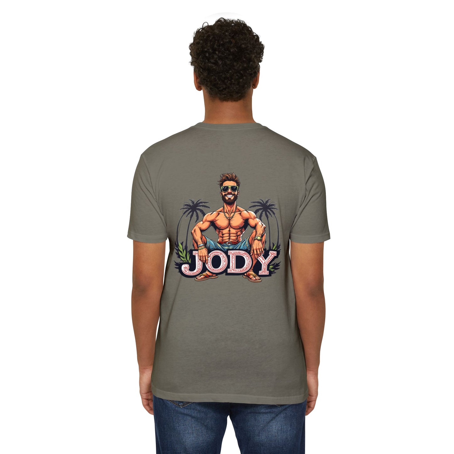 Personalized JODY Graphic Unisex T-Shirt - Casual Beach Vibe, Summer Ready