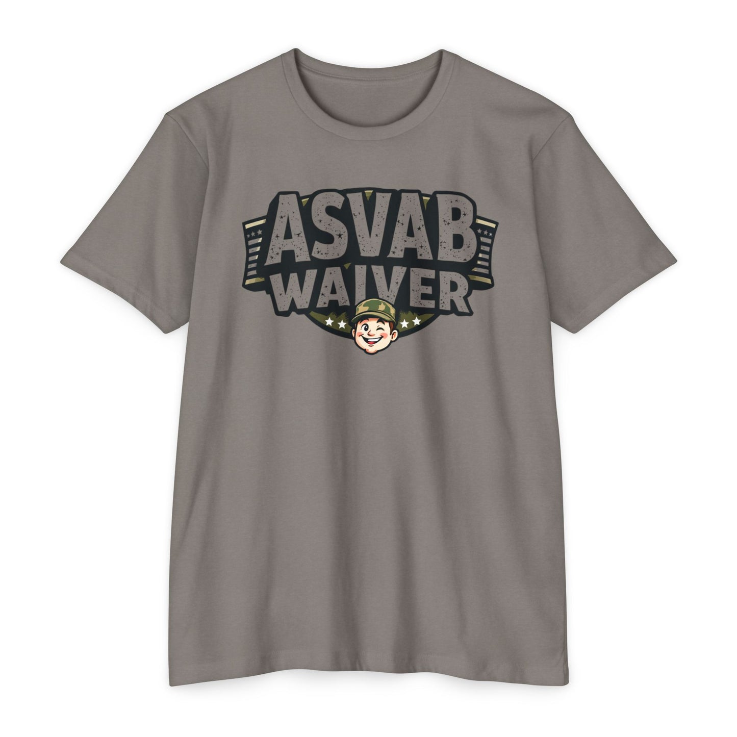 ASVAB Waiver Unisex CVC Jersey T-Shirt - Military Humor Tee