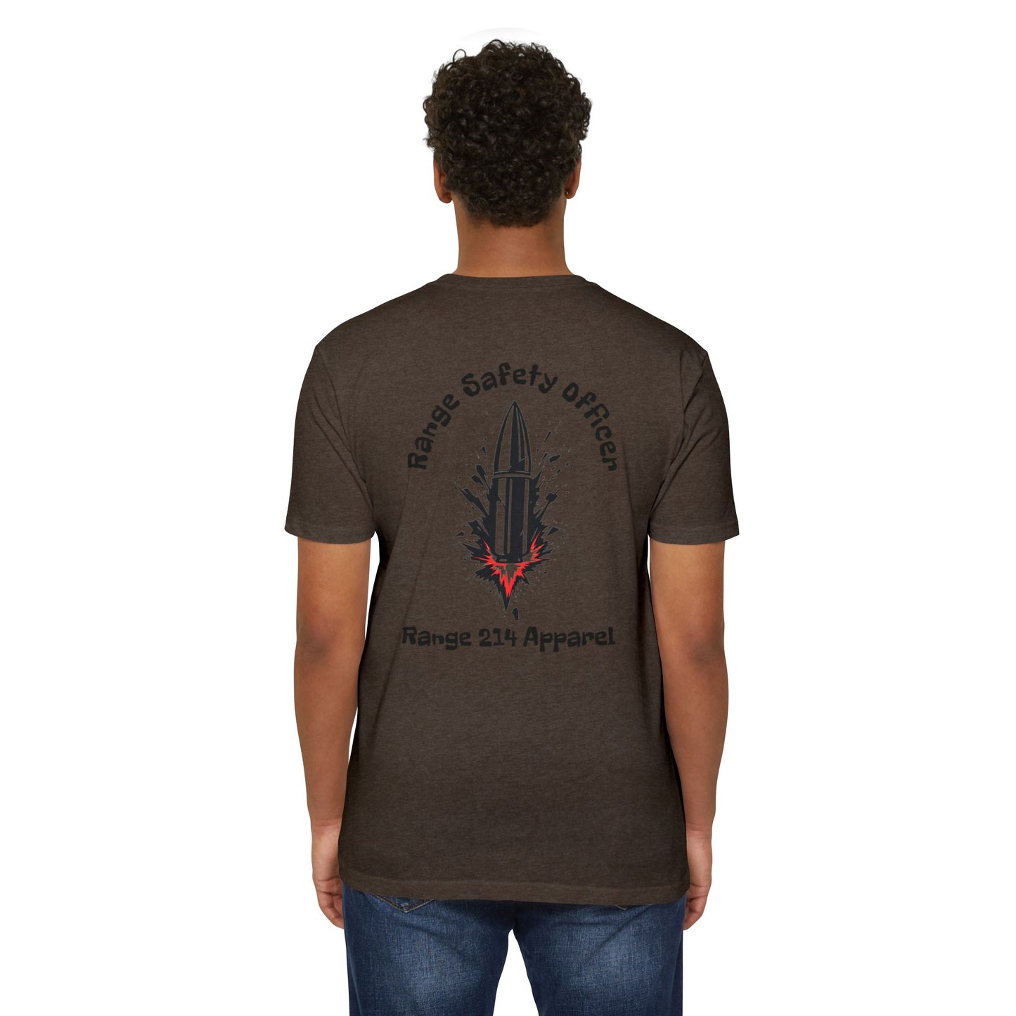 Range 214 Safety Officer T-Shirt - Unisex Shooting Range Apparel
