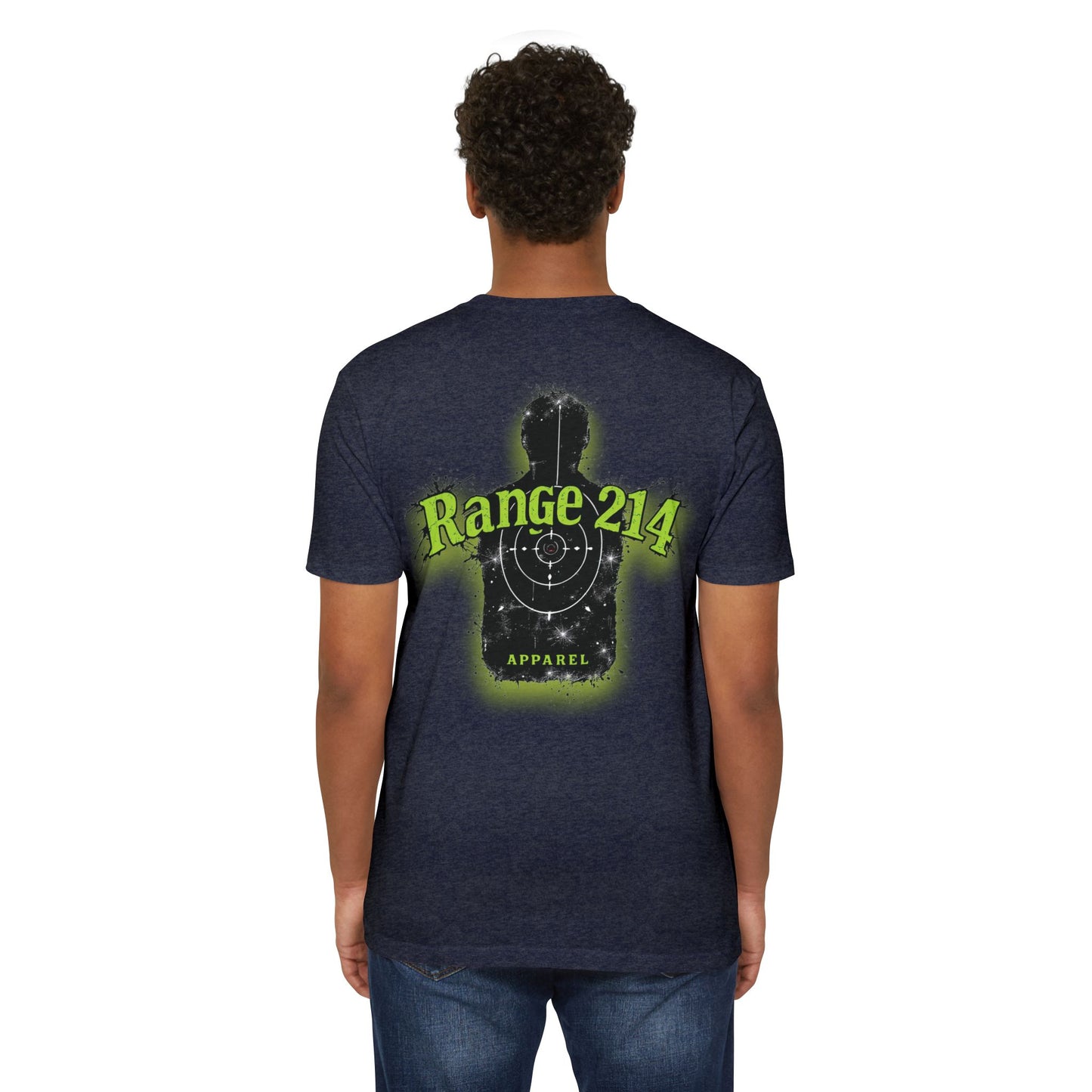 Range 214 Unisex CVC Jersey T-Shirt - Range 214 Shooting Sports Tee