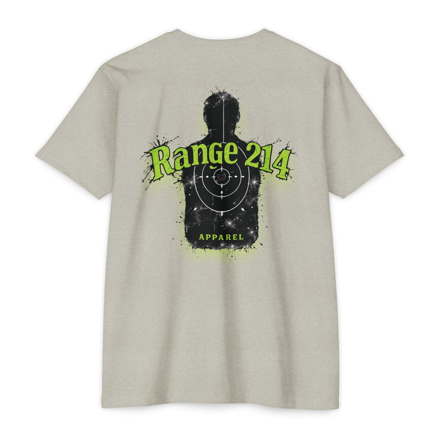 Range 214 Unisex CVC Jersey T-Shirt - Range 214 Shooting Sports Tee