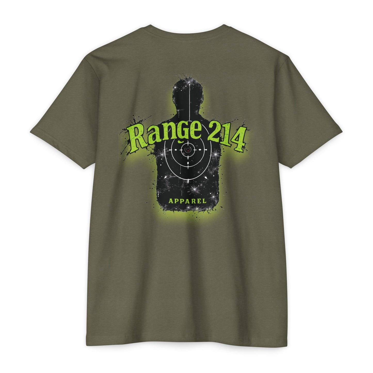 Range 214 Unisex CVC Jersey T-Shirt - Range 214 Shooting Sports Tee