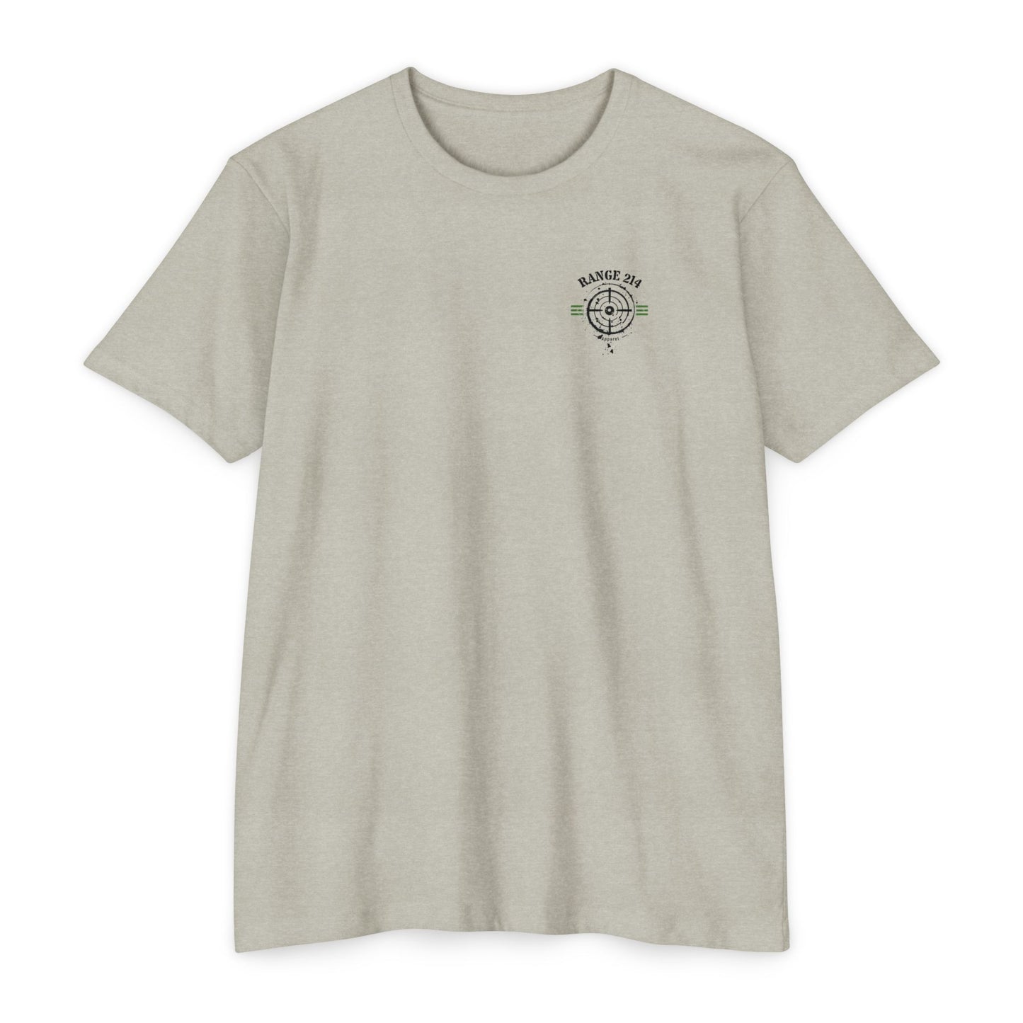 Range 214 Unisex CVC Jersey T-Shirt - Target Shooting 2 Apparel