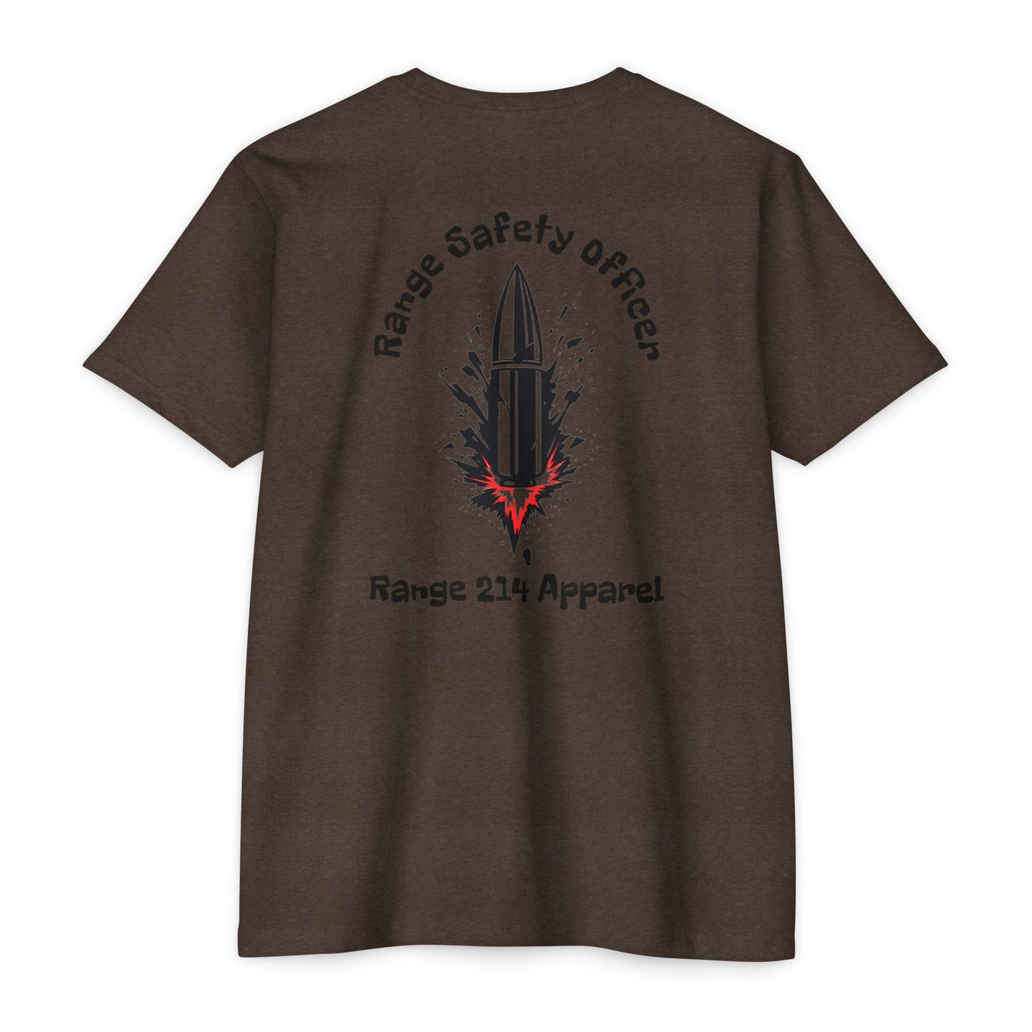 Range 214 Safety Officer T-Shirt - Unisex Shooting Range Apparel