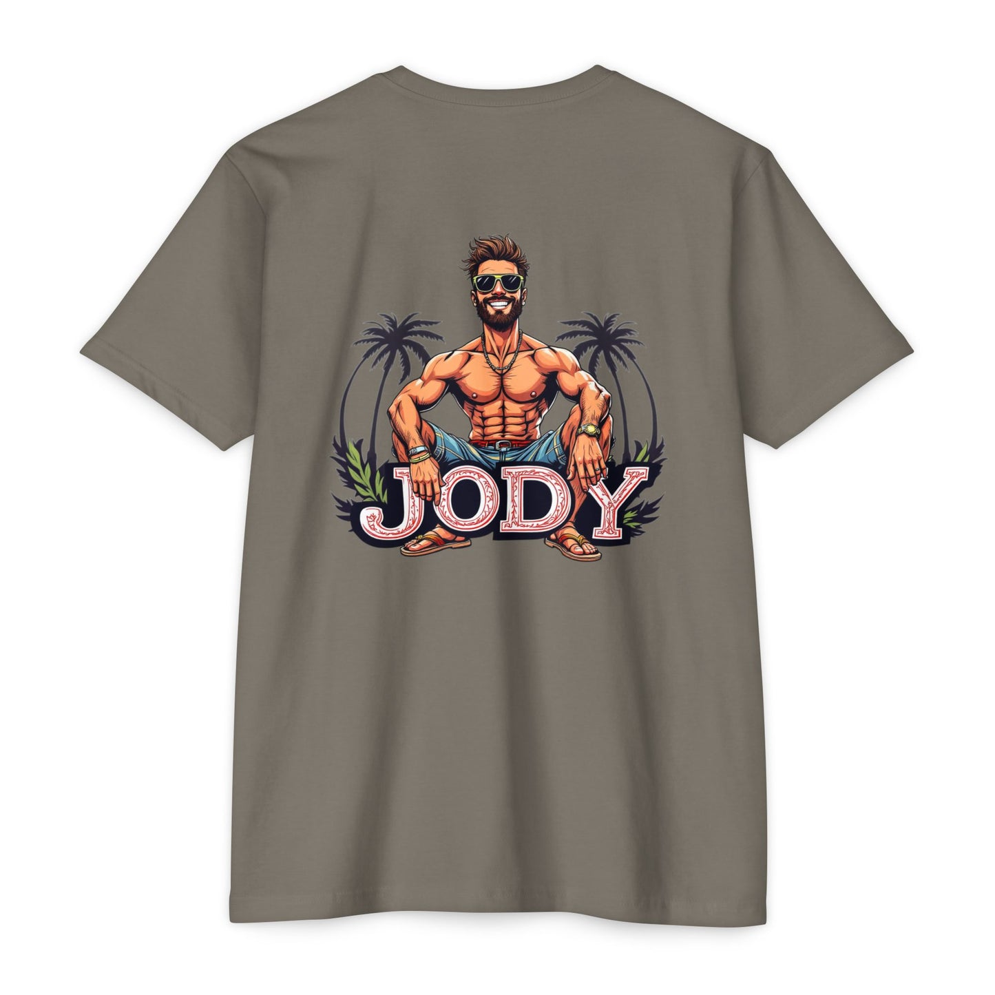 Personalized JODY Graphic Unisex T-Shirt - Casual Beach Vibe, Summer Ready