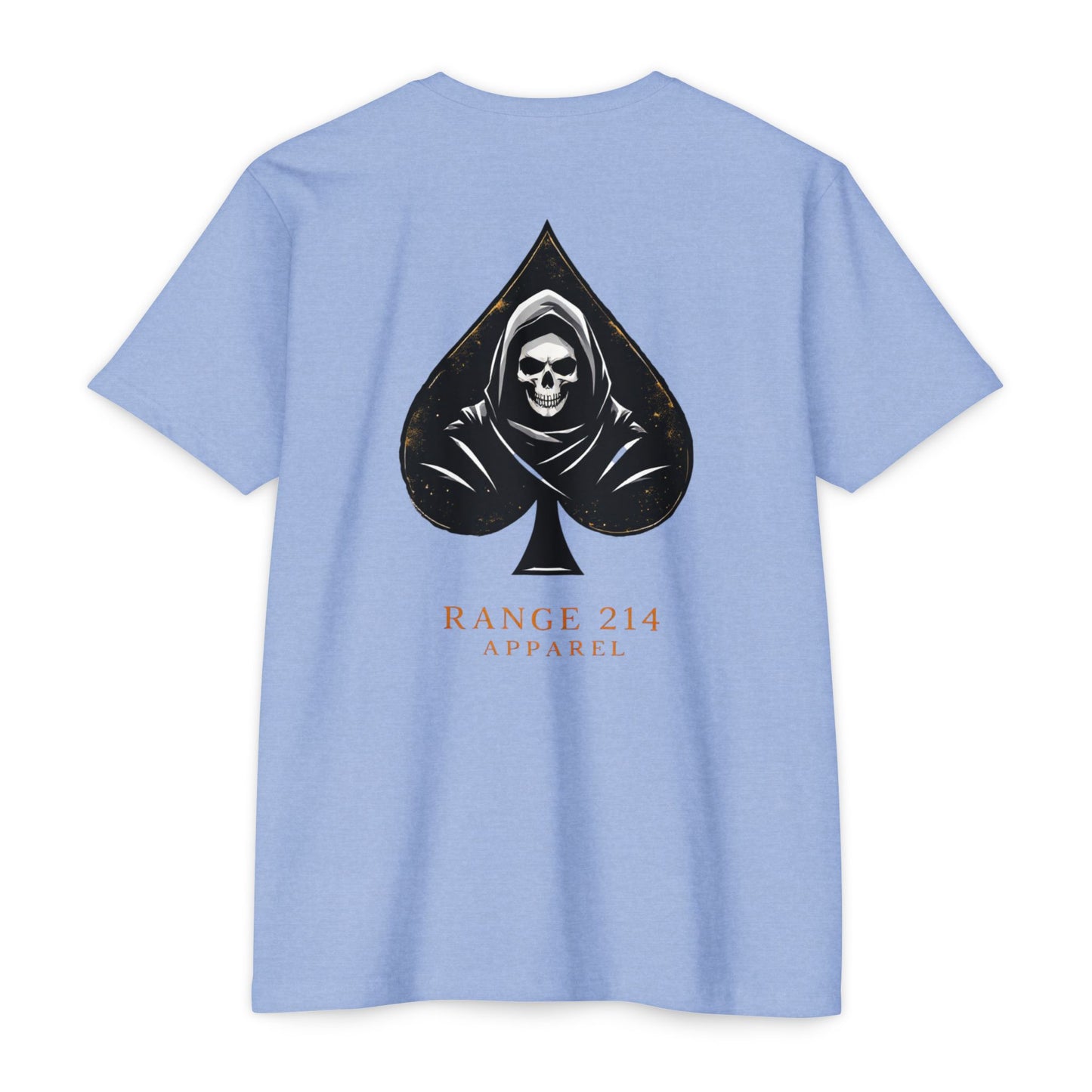 Unisex Skull & Spade Graphic T-Shirt - Range 214 Apparel