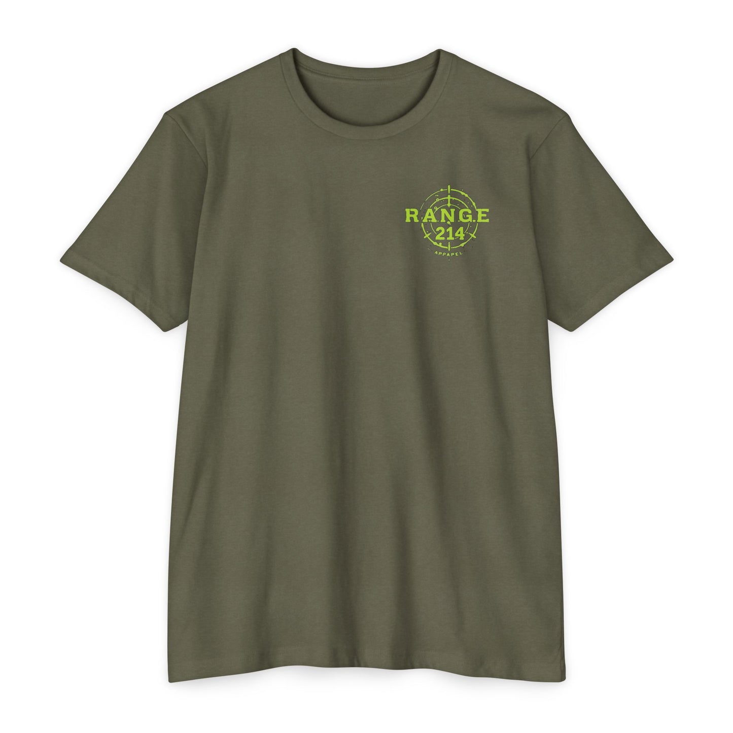 Range 214 Unisex CVC Jersey T-Shirt - Range 214 Shooting Sports Tee