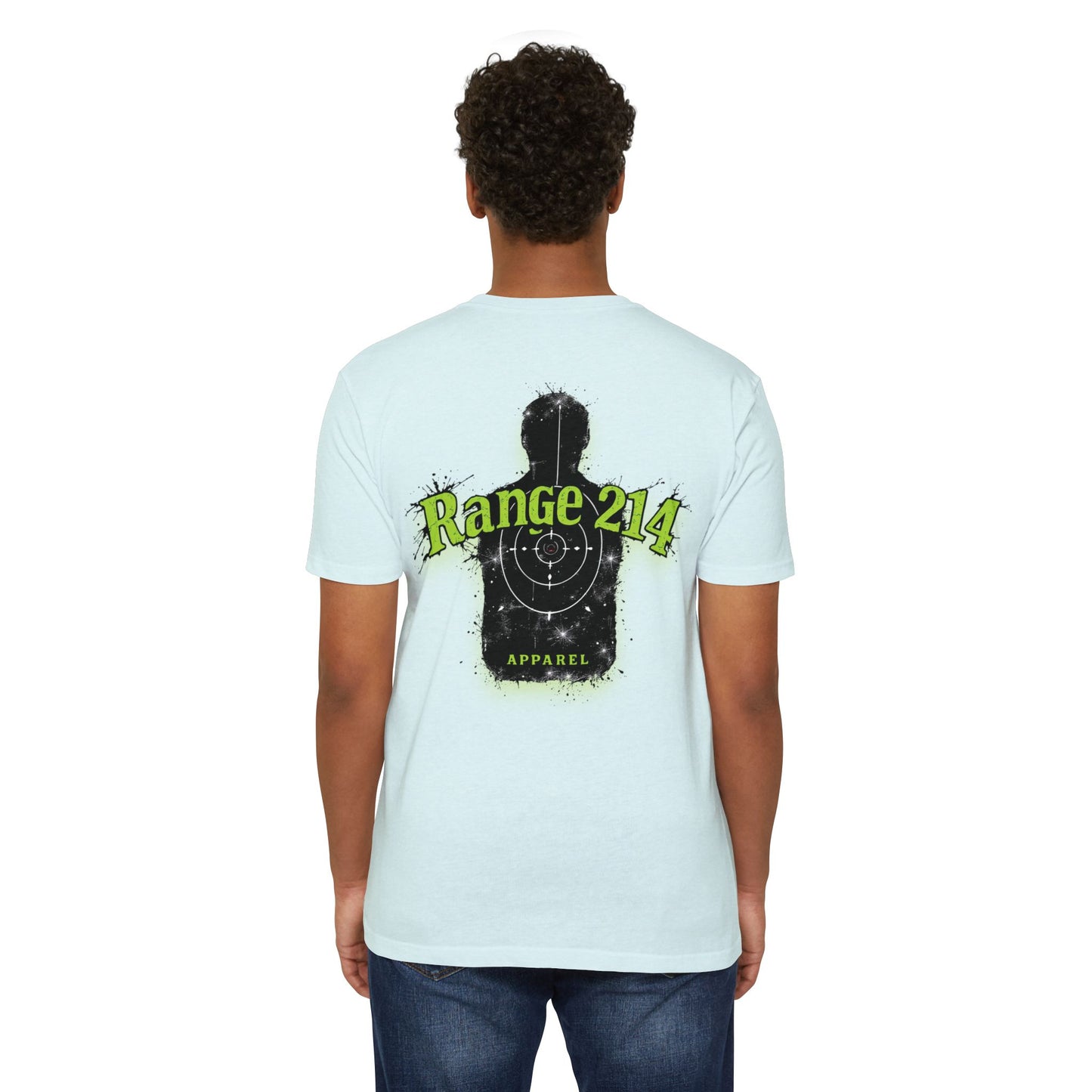 Range 214 Unisex CVC Jersey T-Shirt - Range 214 Shooting Sports Tee