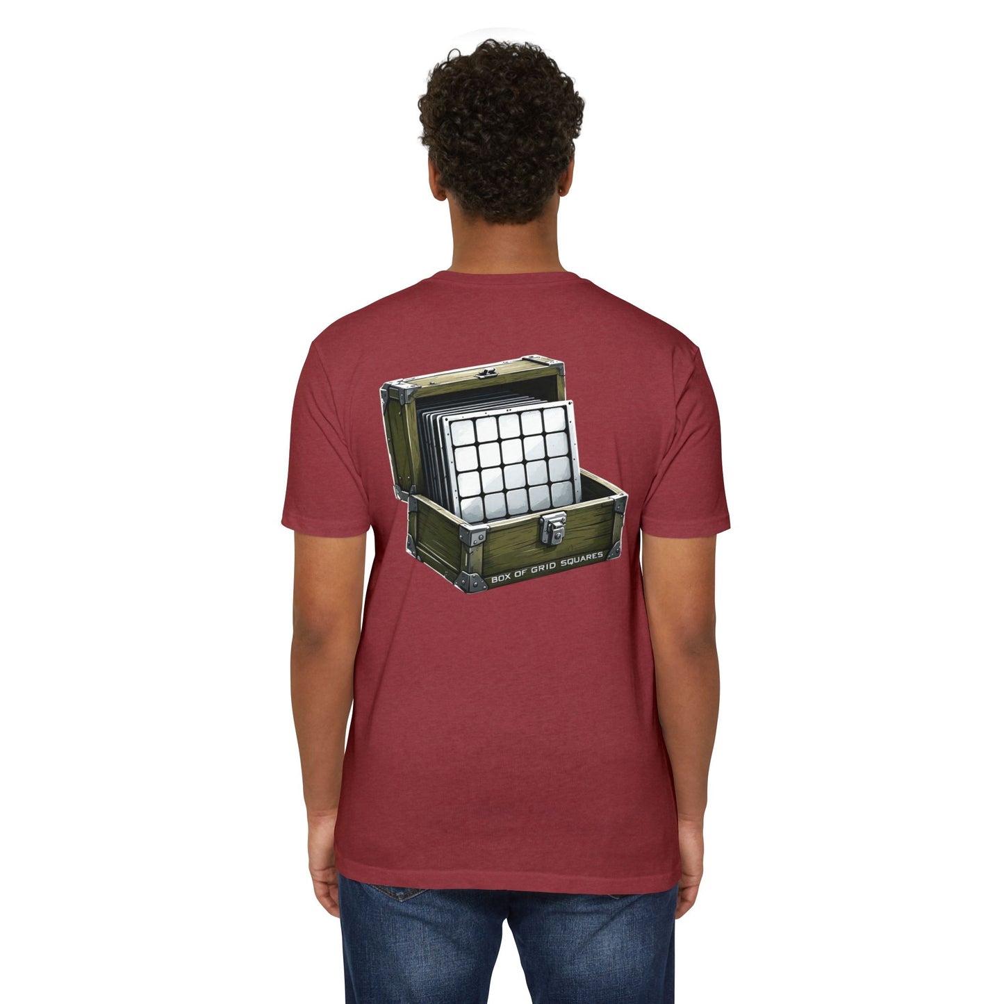 Adventure Box CVC T-Shirt - Unisex Graphic Tee for Outdoor Enthusiasts