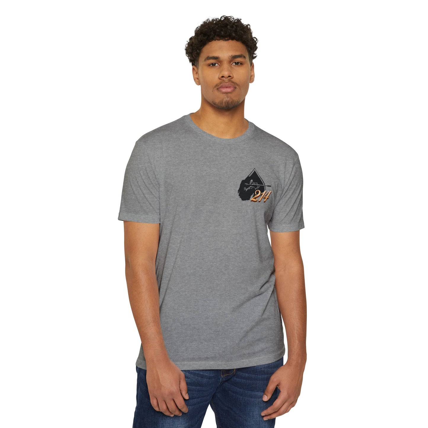 Unisex Skull & Spade Graphic T-Shirt - Range 214 Apparel