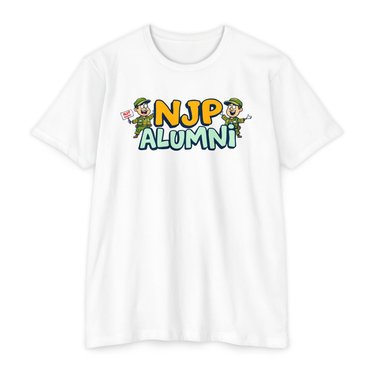 NJP Alumni Unisex Jersey T-Shirt for Veterans and Supporters