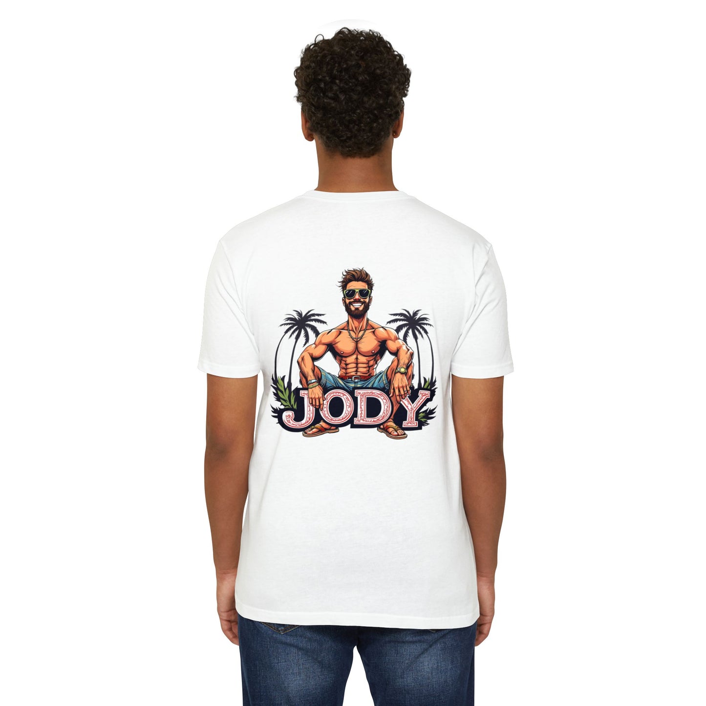 Personalized JODY Graphic Unisex T-Shirt - Casual Beach Vibe, Summer Ready