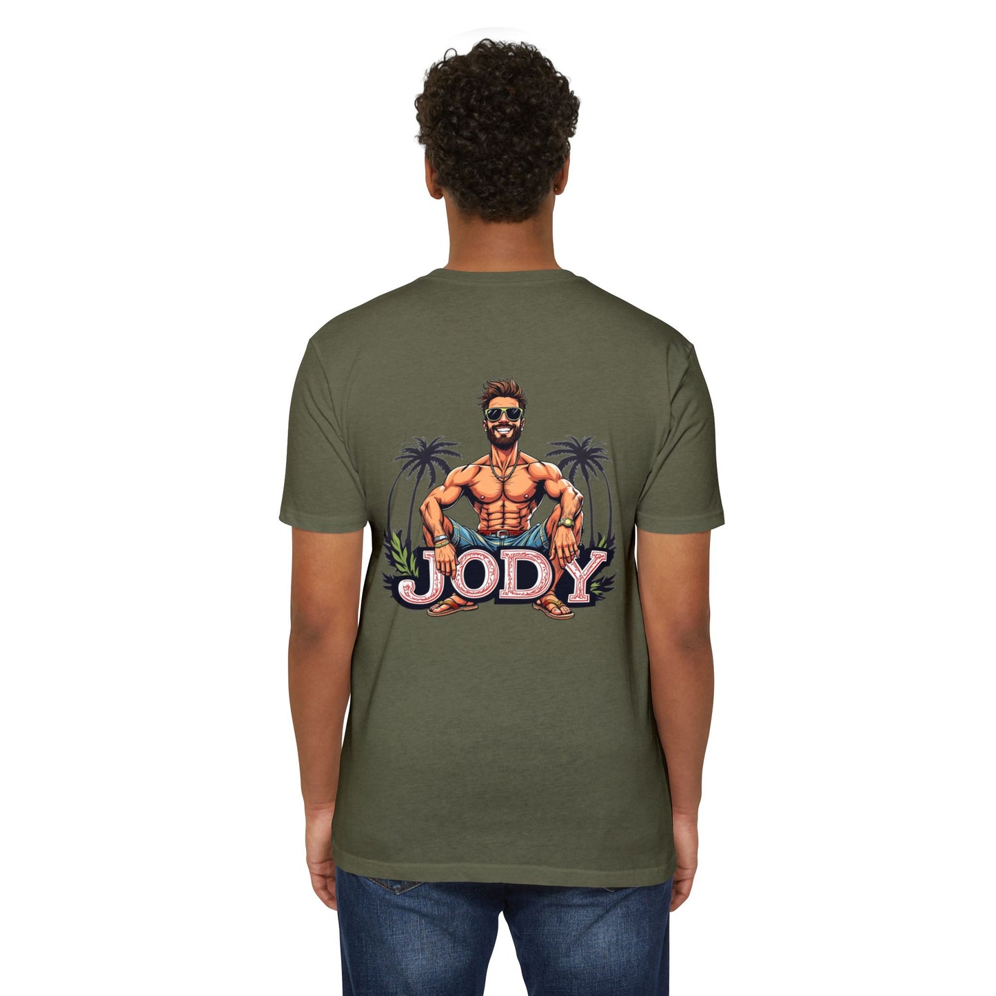 Personalized JODY Graphic Unisex T-Shirt - Casual Beach Vibe, Summer Ready