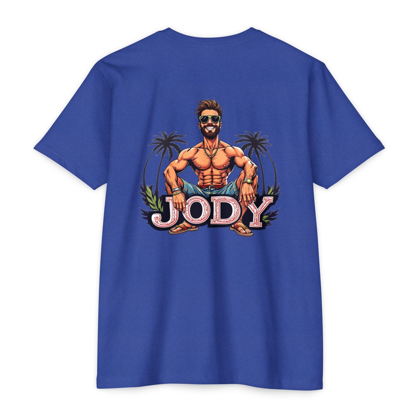 Personalized JODY Graphic Unisex T-Shirt - Casual Beach Vibe, Summer Ready