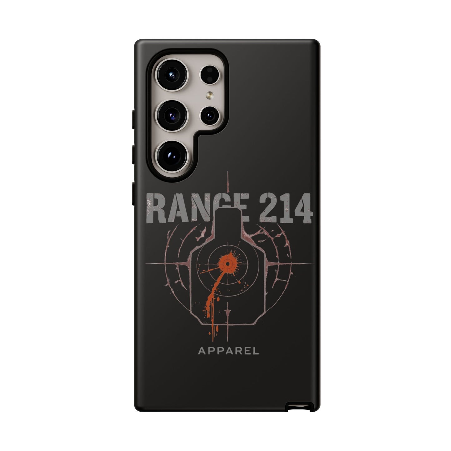 Range 214 Design Phone Case for Gun Enthusiasts