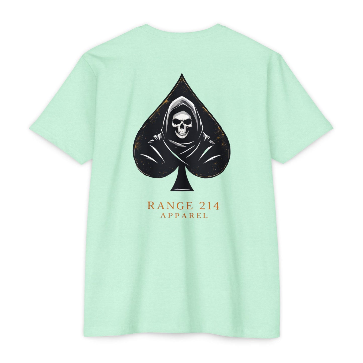 Unisex Skull & Spade Graphic T-Shirt - Range 214 Apparel