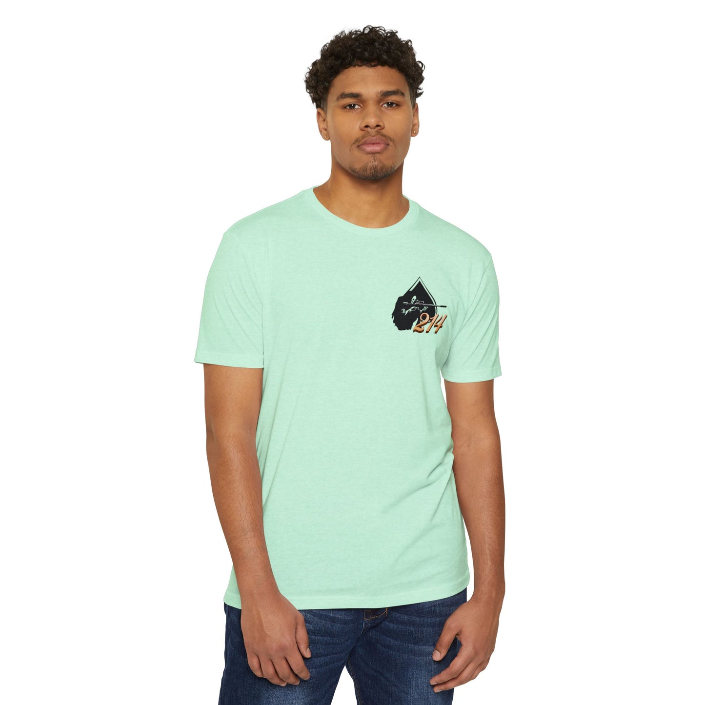 Unisex Skull & Spade Graphic T-Shirt - Range 214 Apparel