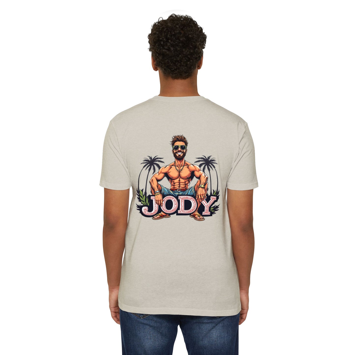 Personalized JODY Graphic Unisex T-Shirt - Casual Beach Vibe, Summer Ready