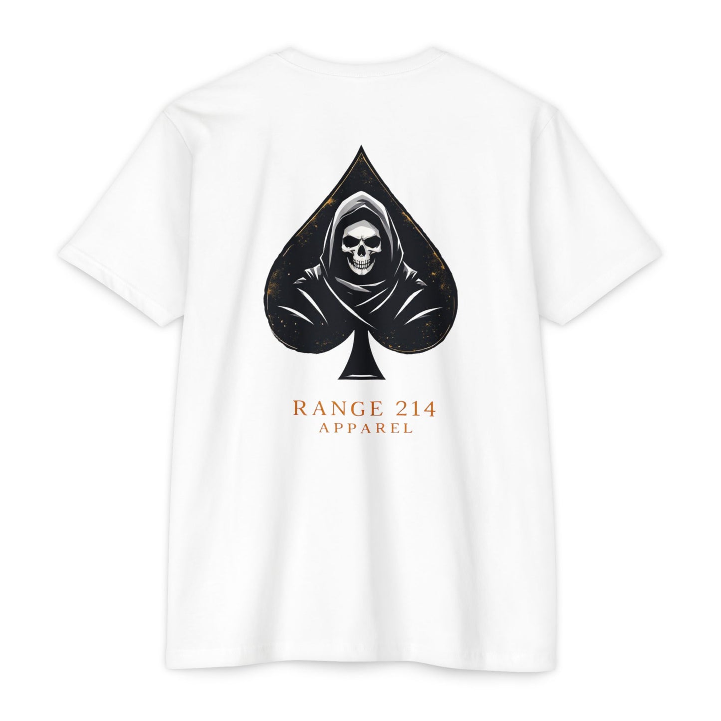 Unisex Skull & Spade Graphic T-Shirt - Range 214 Apparel